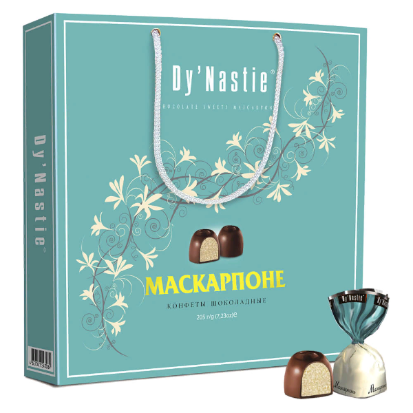 №3 Династия Сумка 170г Конфеты "Маскапроне" в Белореченске